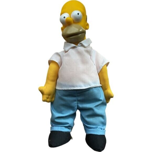 The Simpsons Homer & Bart Plush Doll Set - Picture 3 of 6